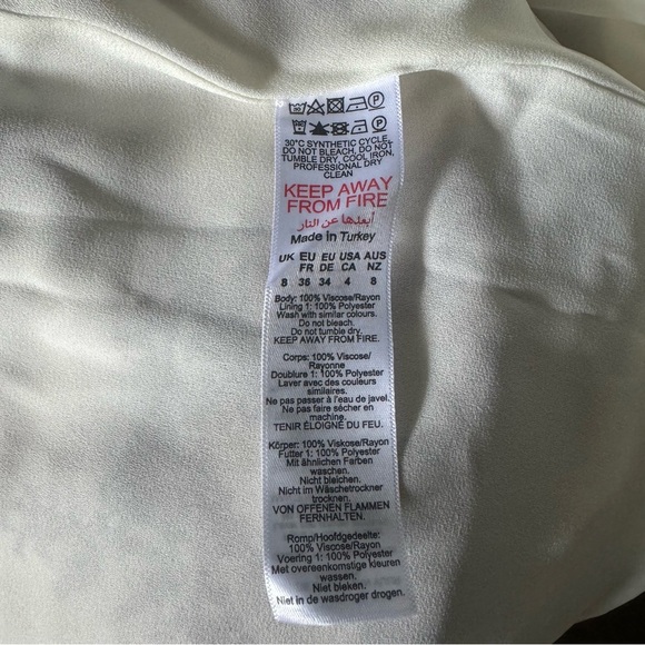 Karen Millen x Lydia Millen Floral Stud Trim Drama Maxi Dress - Picture 9 of 11